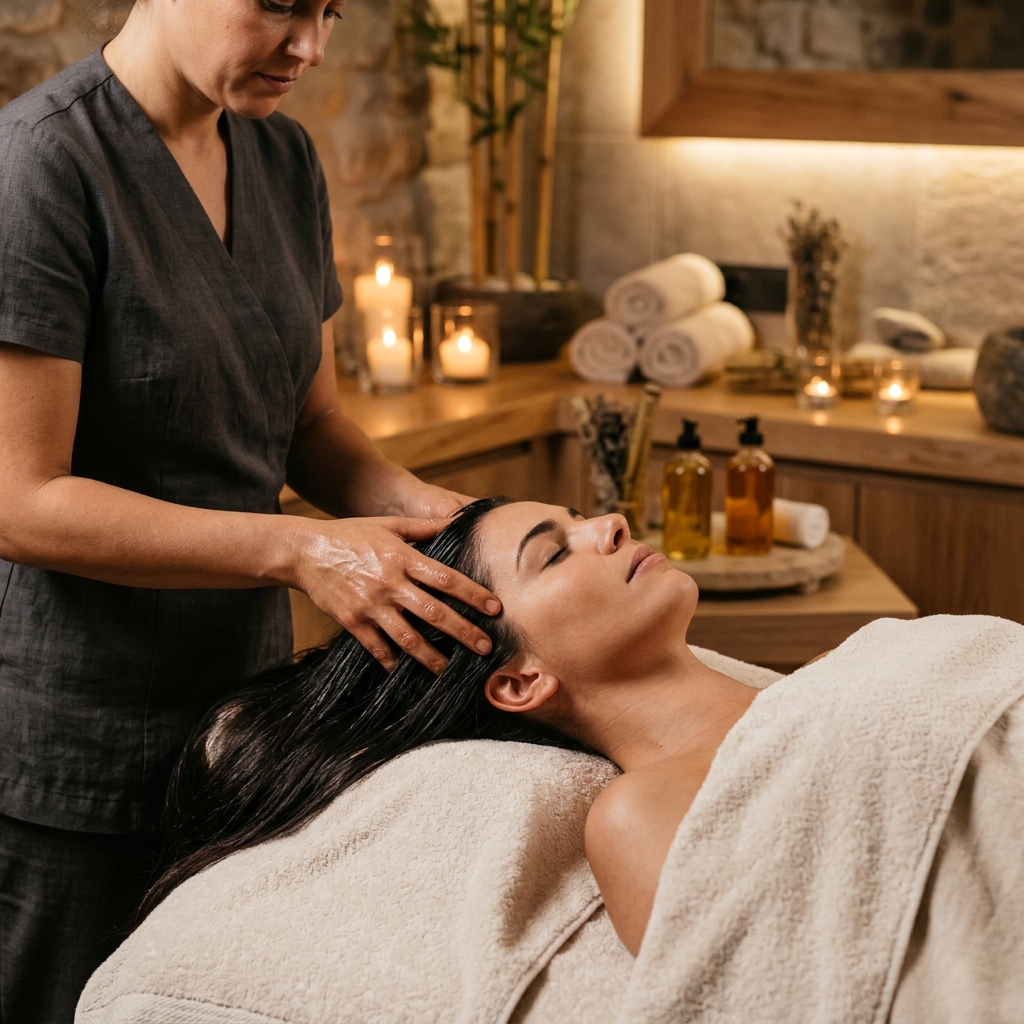 Traditional Indian Head Massage